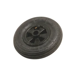 Ruota ad aria con cerchione in plastica profilo scanalato Ø 200 mm P 75 kg