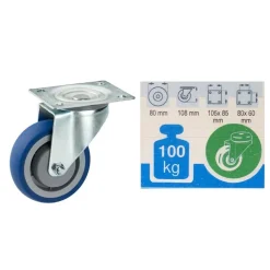 Ruota comfort in tpe p/ 100 kg