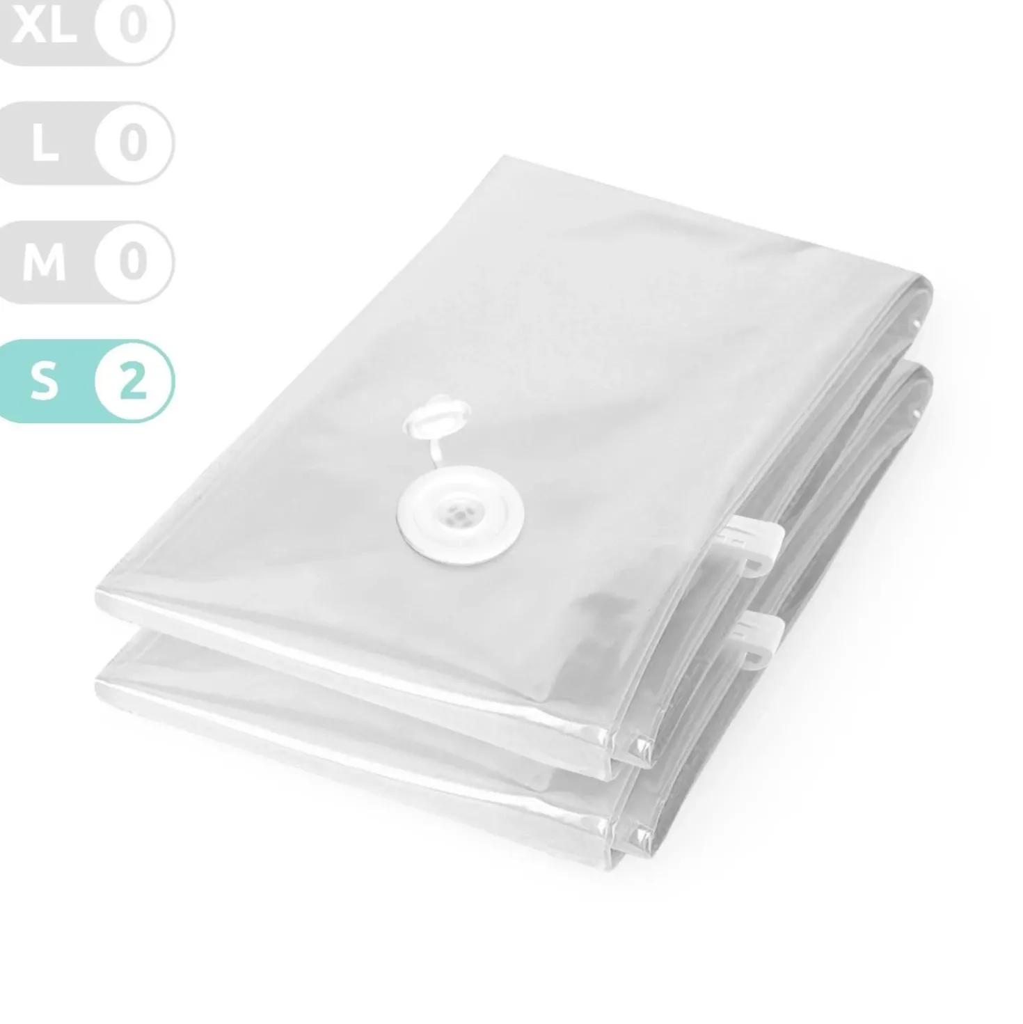 Sacchi salvaspazio Compress set 2 taglia S 40x60 cm