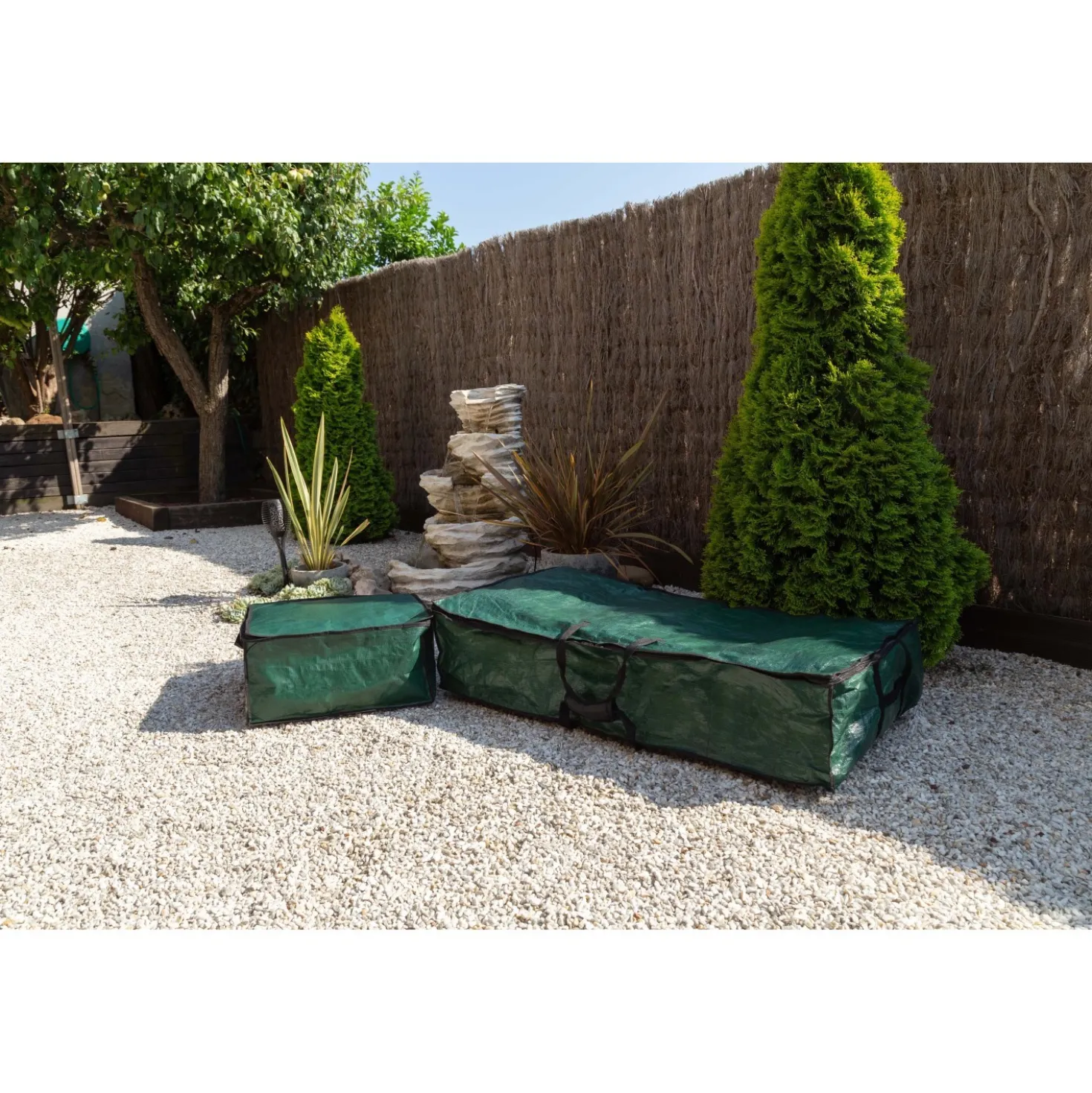 Sacco salvaspazio con custodia integrata Compactor Garden 3xl 50x50x25 cm