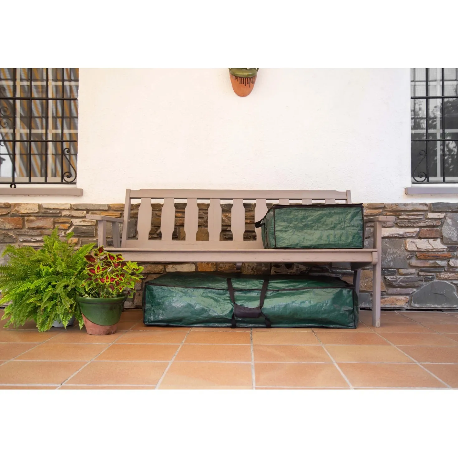 Sacco salvaspazio con custodia integrata Compactor Garden 3xl 50x50x25 cm