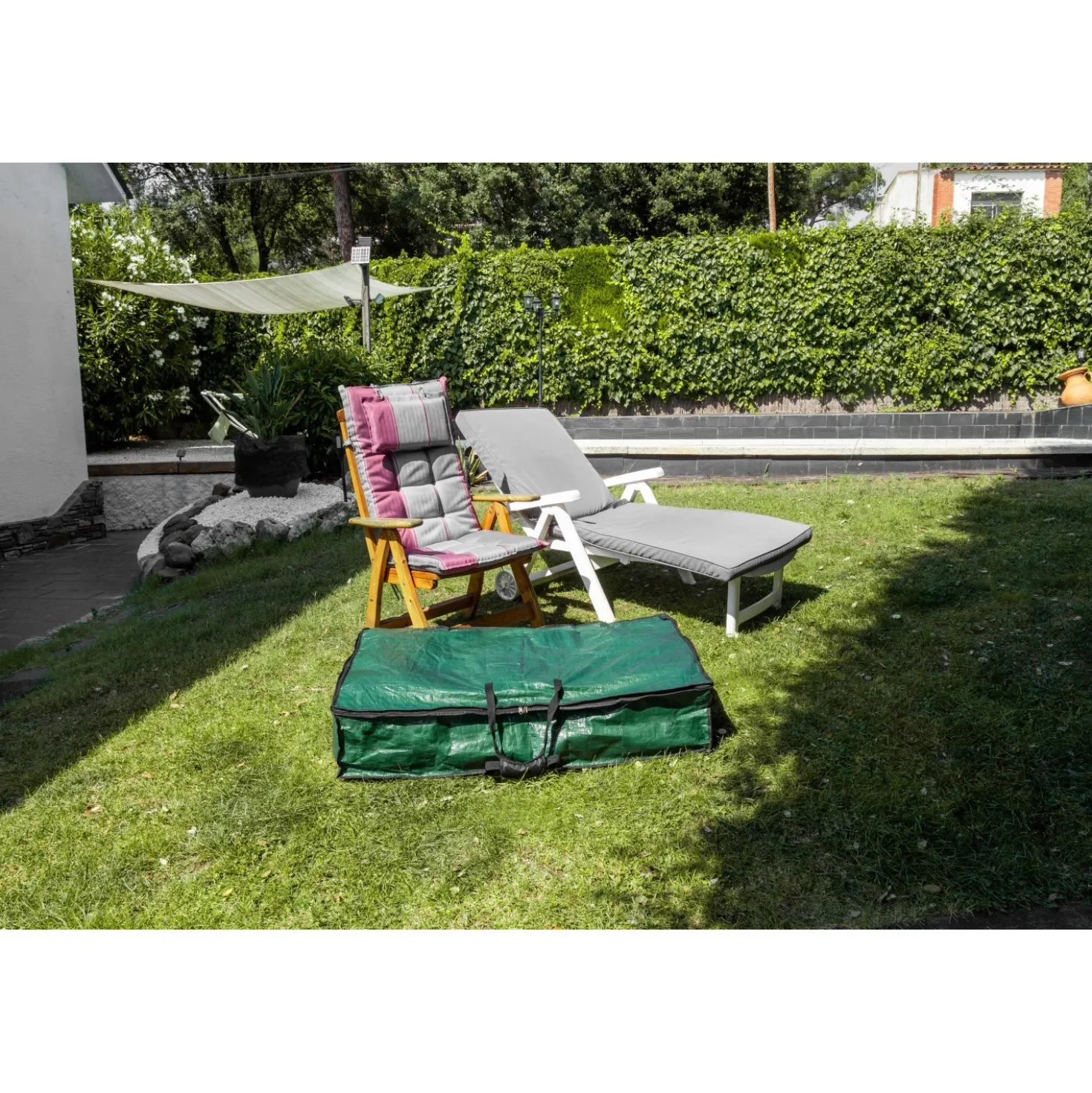 Sacco salvaspazio con custodia integrata Compactor Garden 4xl 117x67x25 cm