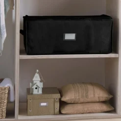 Sacco salvaspazio con custodia integrata Compress xxl 210 litri nero 65x50x27 cm