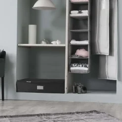 Sacco salvaspazio con custodia integrata Compress l 145 litri nero 65x50x15,5 cm
