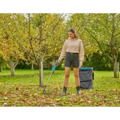 Sacco spazzatura per giardino Gardena PopUp 220 l 70x56x56 cm grigio
