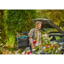 Sacco spazzatura per giardino Gardena PopUp 127 l 60x46x46 cm girgio