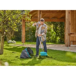 Sacco spazzatura per giardino Gardena PopUp 127 l 60x46x46 cm girgio