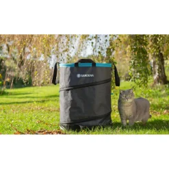 Sacco spazzatura per giardino Gardena PopUp 127 l 60x46x46 cm girgio