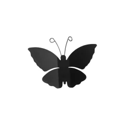 Sagome adesive 3D farfalle nere