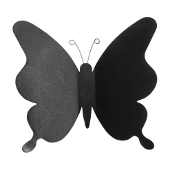 Sagome adesive 3D farfalle nere