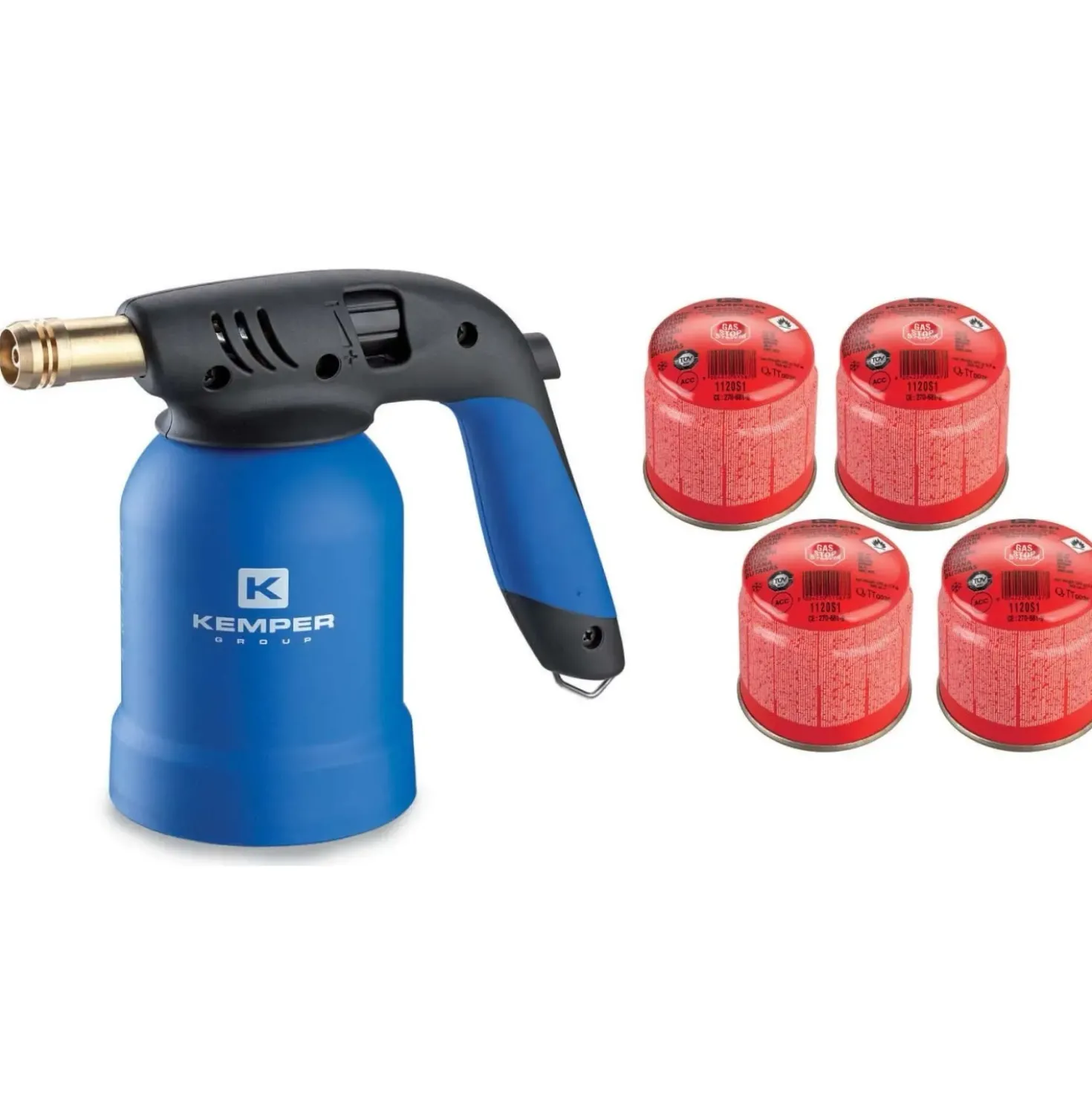 Saldatore Tornado a gas butano kit professionale