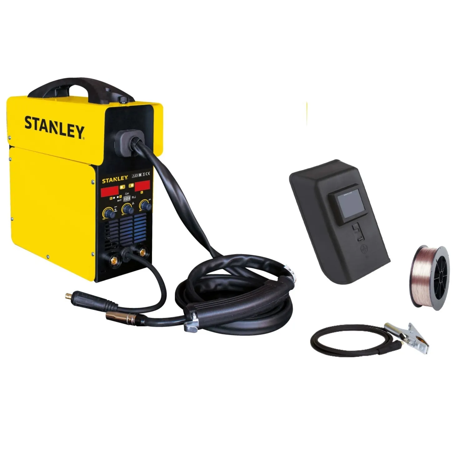 Saldatrice Inverter Stanley 3 in 1 MIG MMA TIG LIFT 130 Amp