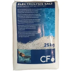 Sale per piscine omologato elettrolisi granulare 25 kg