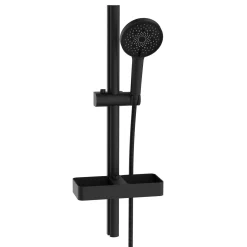 Saliscendi con mensola Lift nero