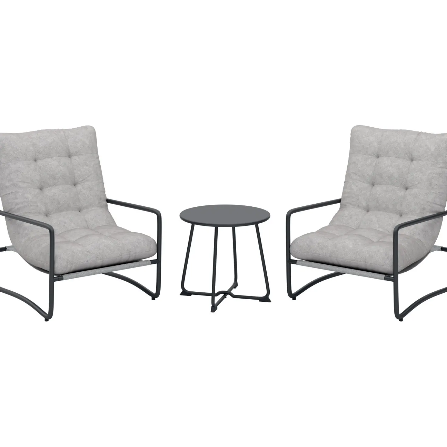 Salotto da balcone Patterson acc e Textilen cuscini poliestere 2 posti