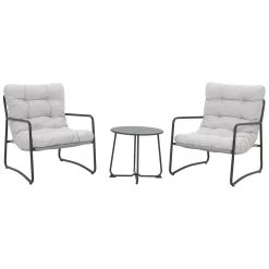 Salotto da balcone Patterson acc e Textilen cuscini poliestere 2 posti