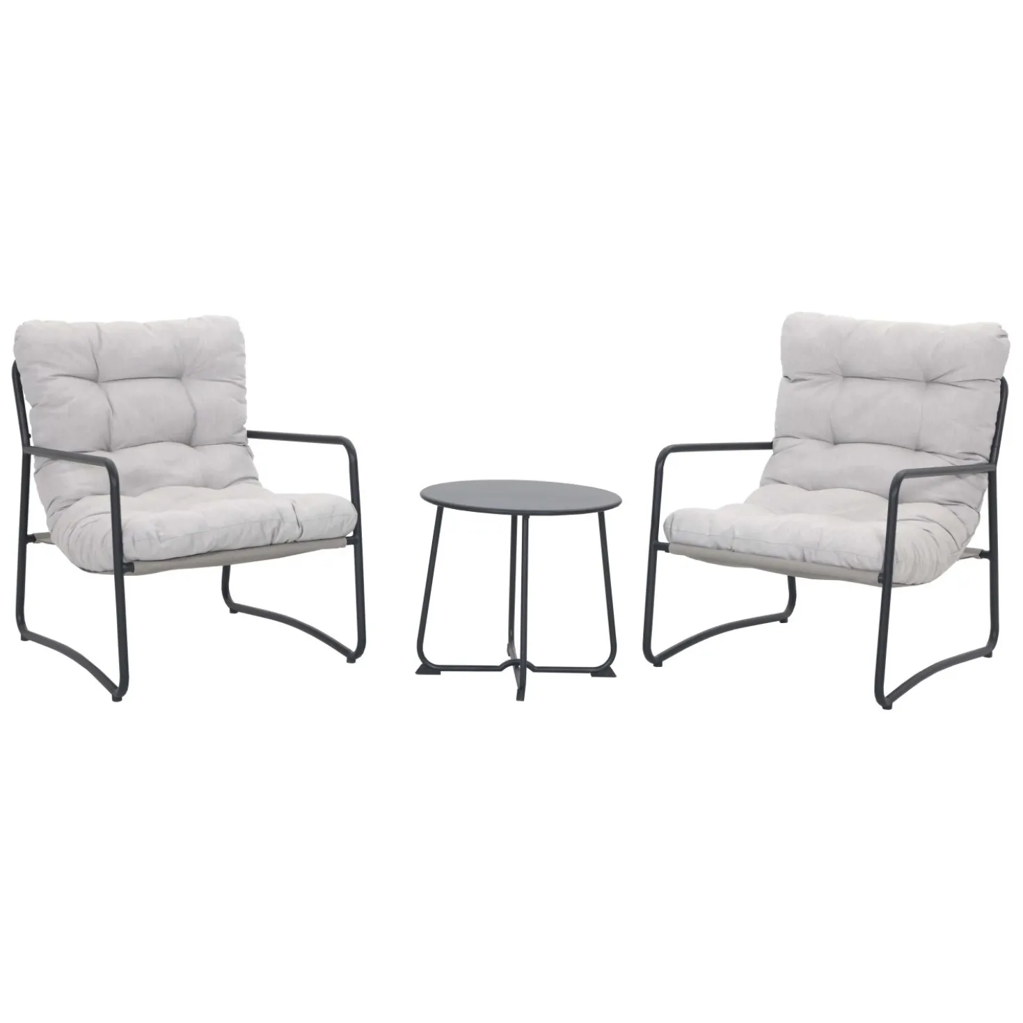 Salotto da balcone Patterson acc e Textilen cuscini poliestere 2 posti