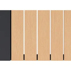 Salotto da giardino Branford in allu con cuscini antracite/beige 4 posti