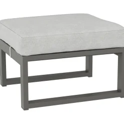 Salotto da giardino Carleton Set lounge in alluminio 5 pz 2 posti