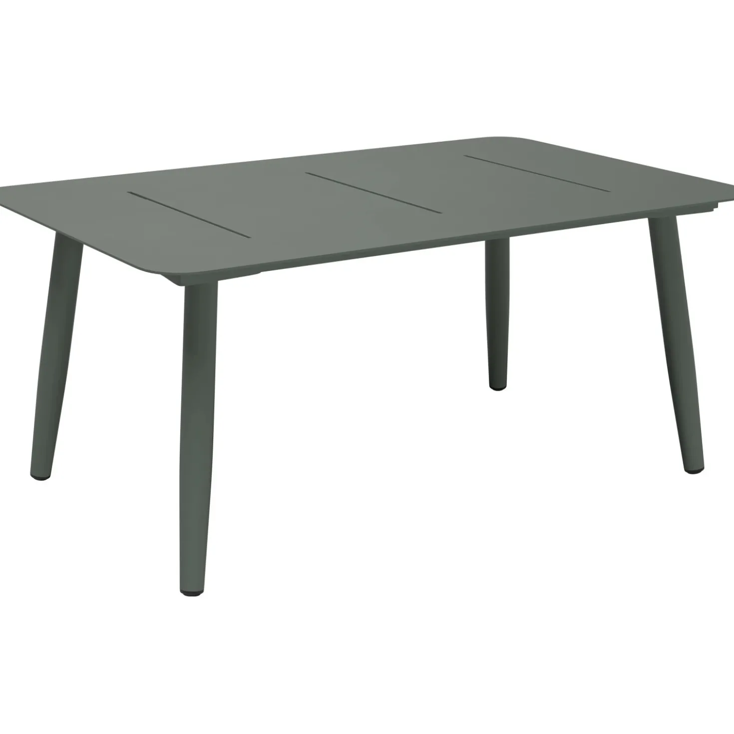 Salotto da giardino Claremont in acc con cuscini poliestere beige 4 posti