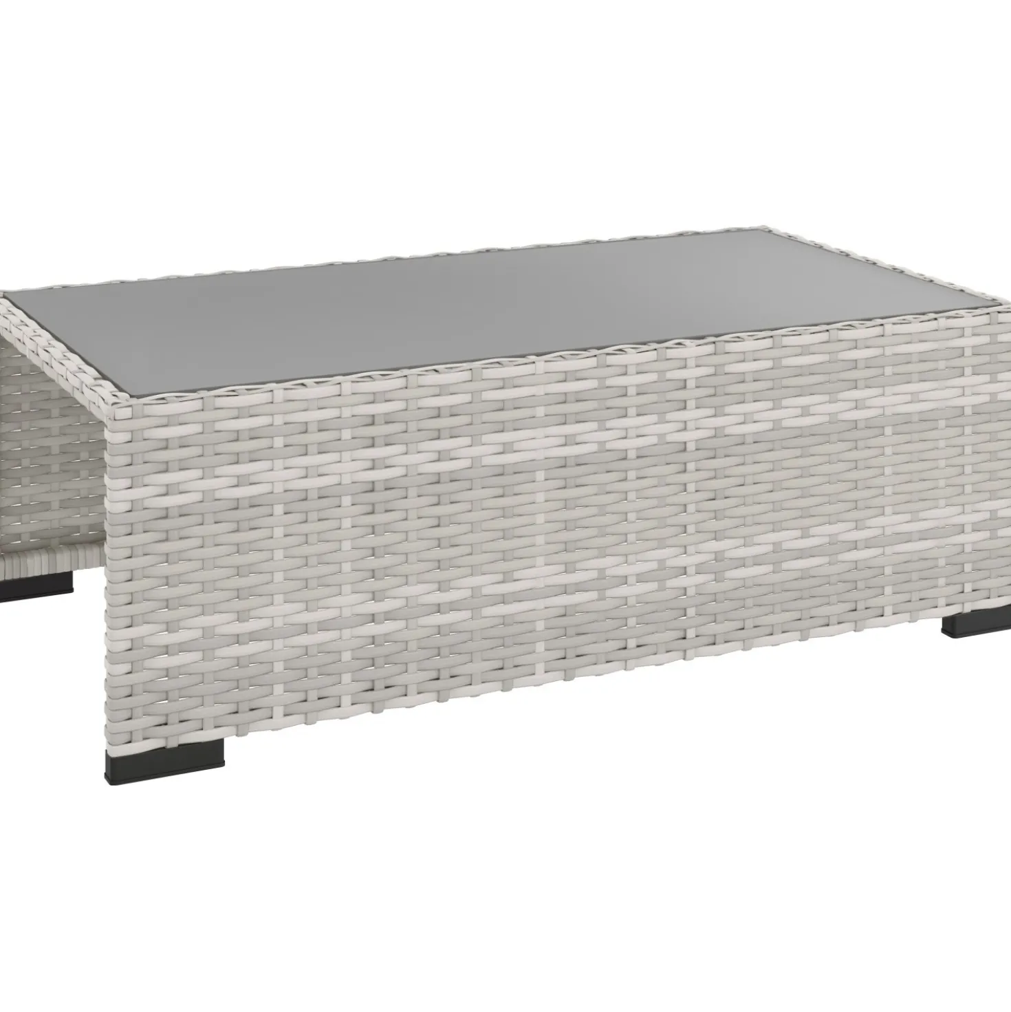 Salotto da giardino Hopevale Set Lounge in rattan 6 posti