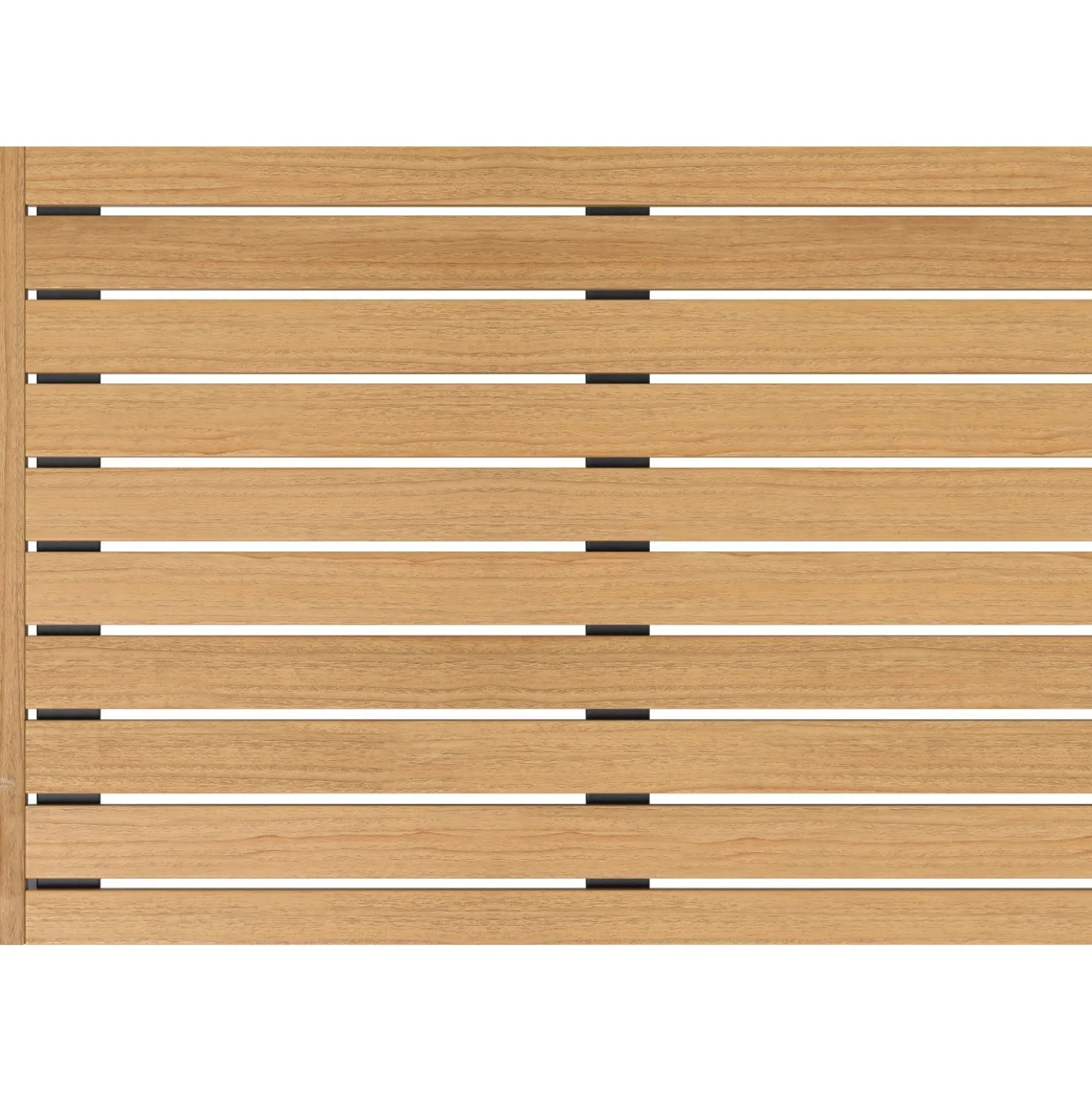 Salotto da giardino Lankin in alluminio con cuscini poliestere beige 3 posti