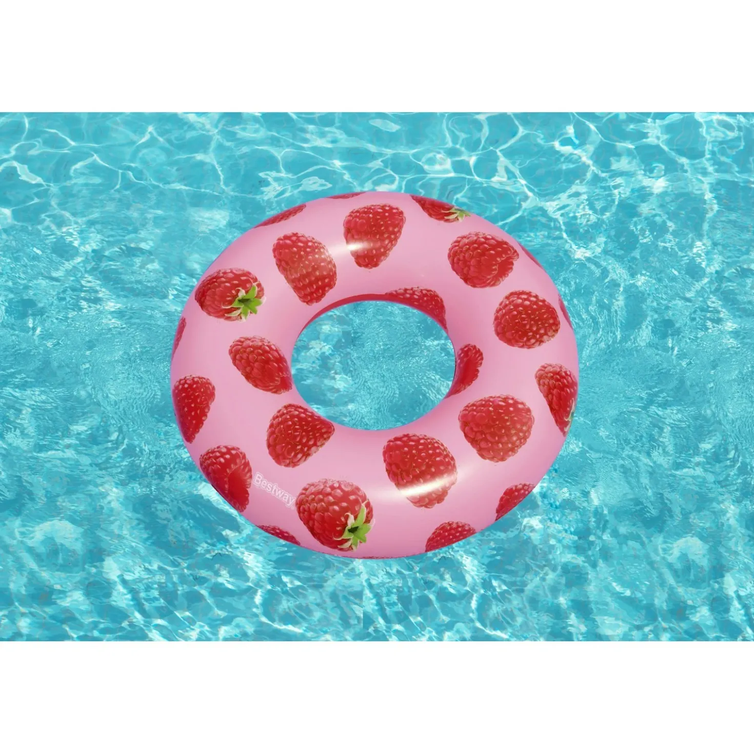 Salvagente con lamponi Bestway Ø 122 cm