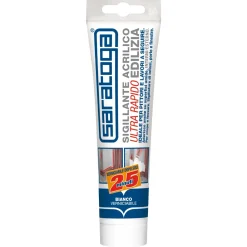 Saratoga sigillante acrilico Ultrarapido Edilizia bianco 150 ml