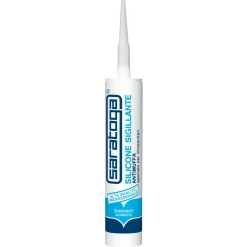 Saratoga silicone acetico antimuffa 280 ml trasparente