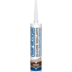 Saratoga silicone neutro lattonieri 280 ml marrone