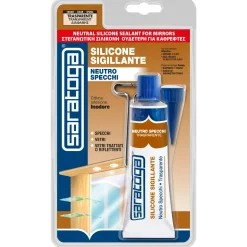 Saratoga silicone sigillante neutro specchi 60 ml