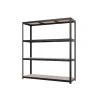 Scaffale in HDF 4 ripiani 180x180x60 cm 250 kg/ripiano