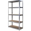 Scaffale in metallo 5 ripiani 90x40x180 cm 175 kg/ripiano