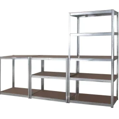 Scaffale in metallo 5 ripiani 90x40x180 cm 175 kg/ripiano