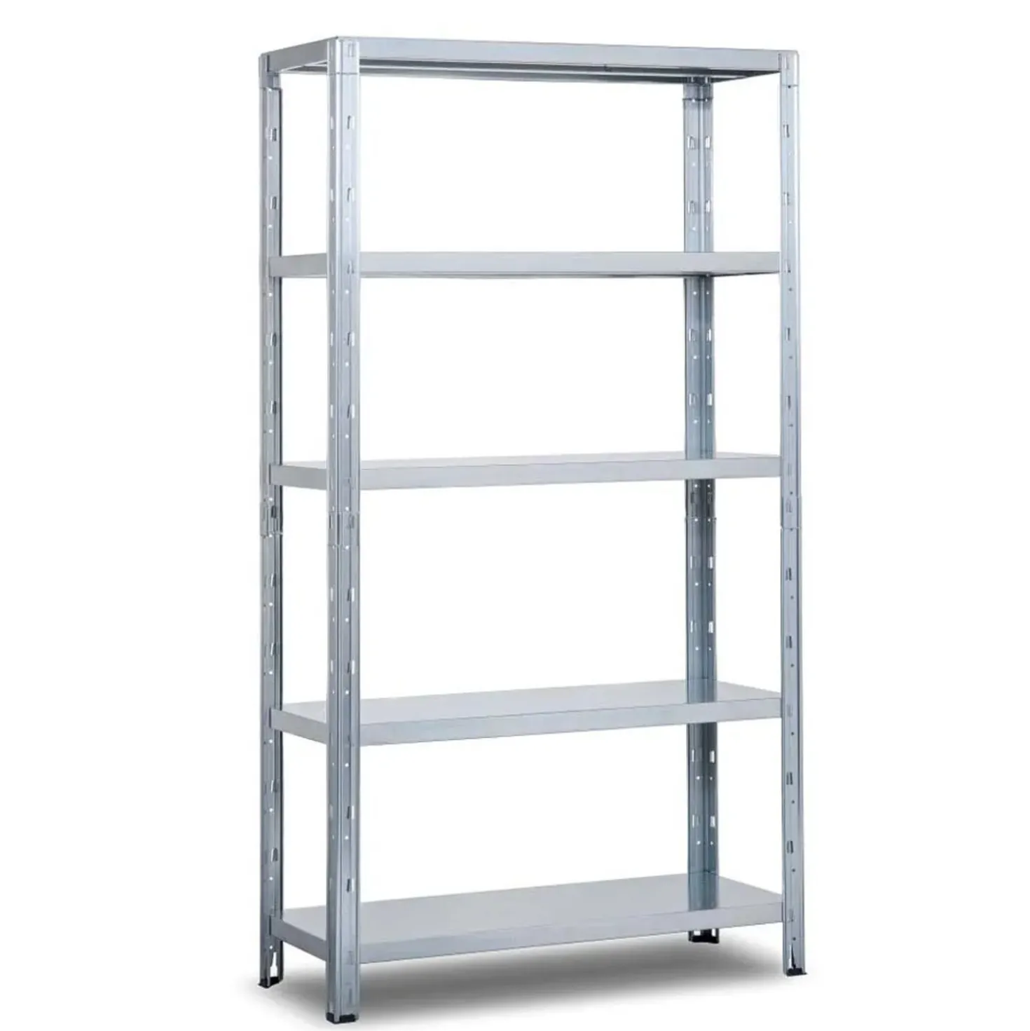 Scaffale in metallo zincato Roma 5 ripiani 120x40x188 cm 200 kg/ripiano