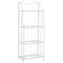 Scaffale per fiori in acciaio 57,5 cm x 36 cm x 153 cm