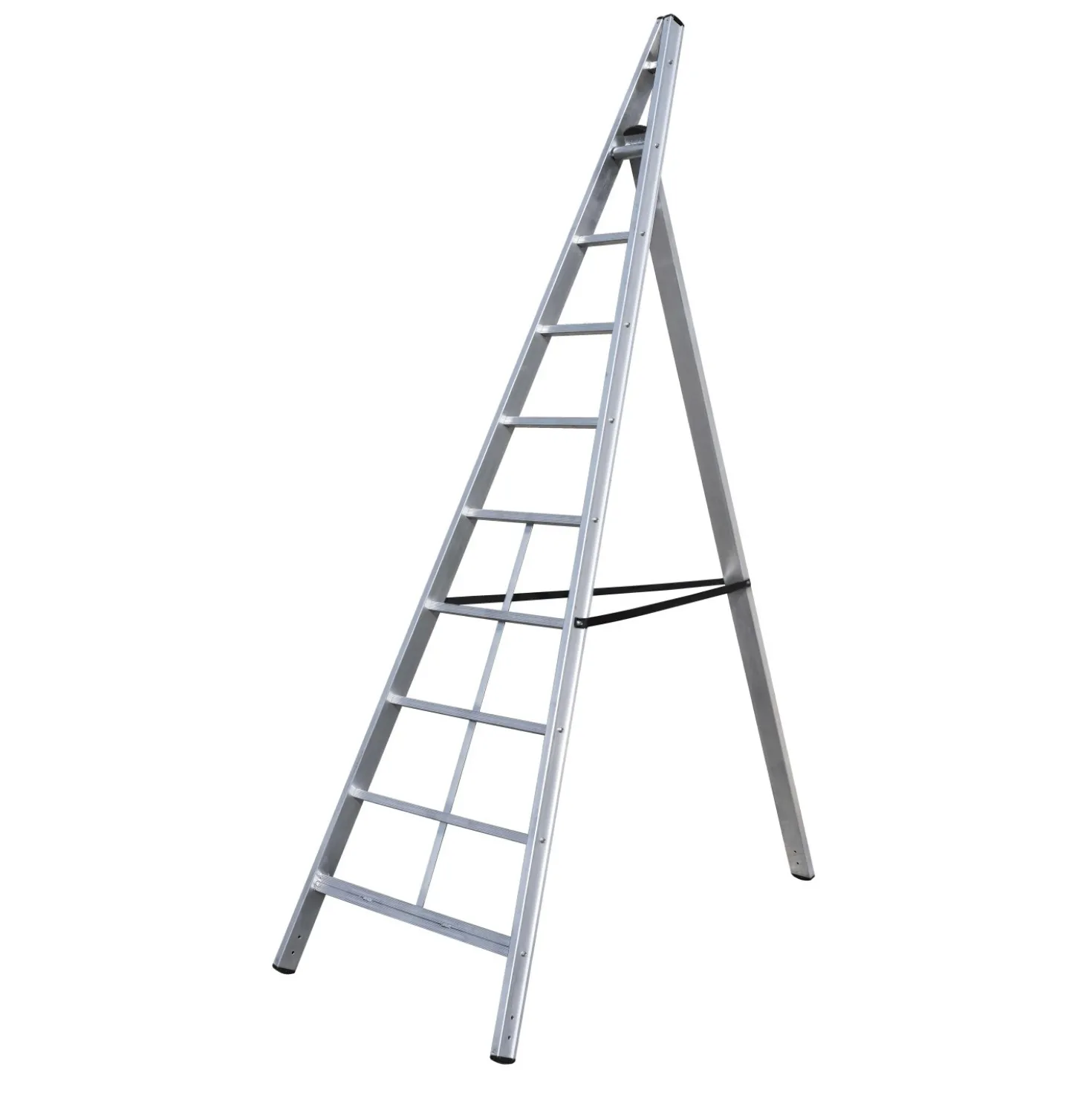 Scala agricola in alluminio Trittika 8 gradini P max 100 kg
