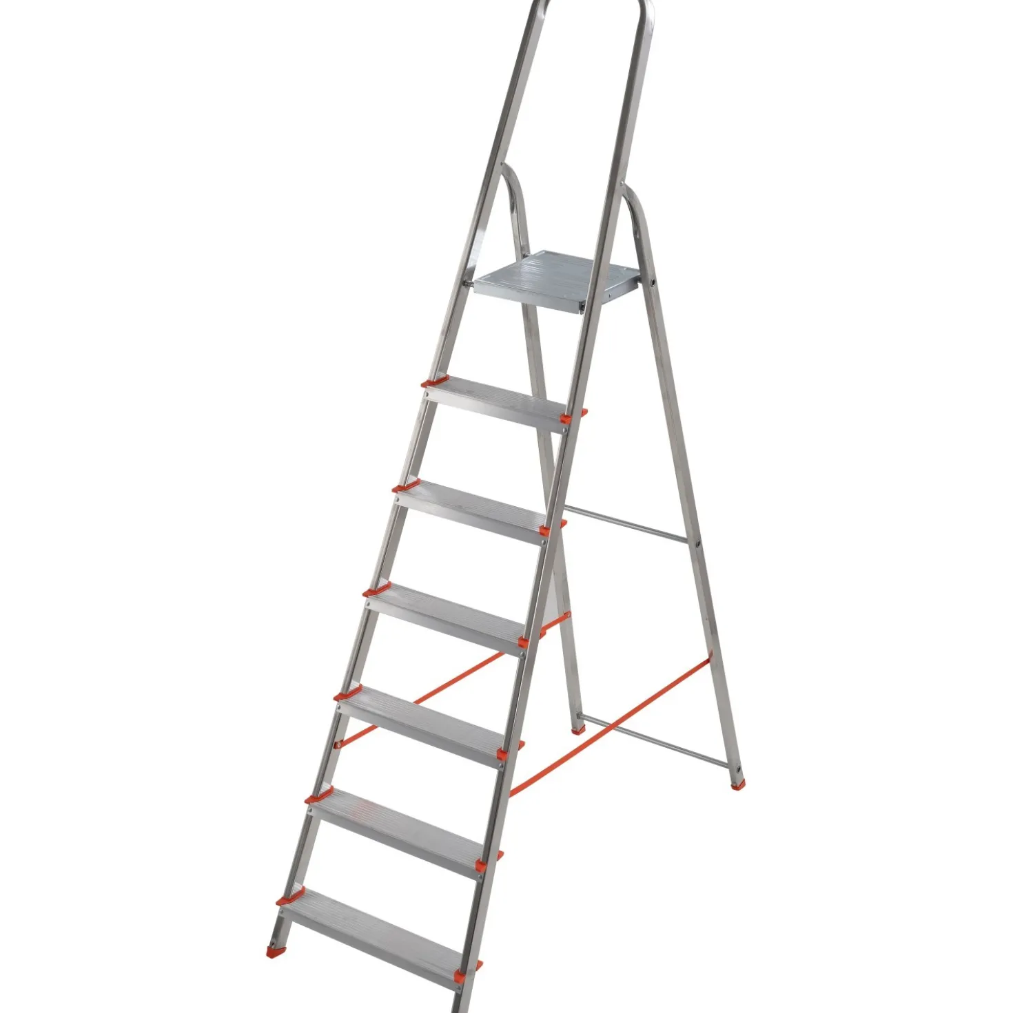 Scala casalinga in alluminio Gierre 7 gradini p/max 150 kg