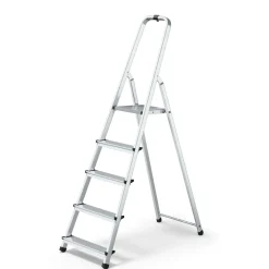 Scala da interni in alluminio Gierre 5 gradini p/max 125 kg