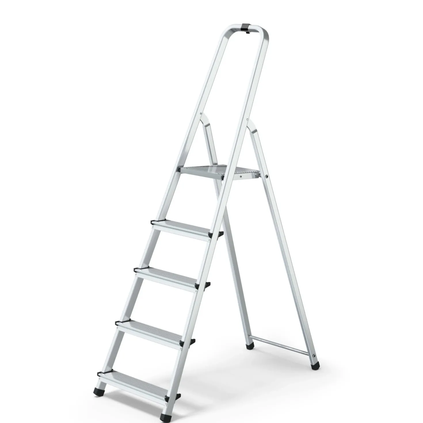 Scala da interni in alluminio Gierre 5 gradini p/max 125 kg