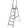 Scala domestica in alluminio Facal Alfa 6 gradini p/max 150 kg