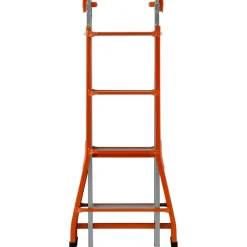 Scala telescopica in acciaio multifunzione Peppina FE 4+4 gradini P max 100 kg