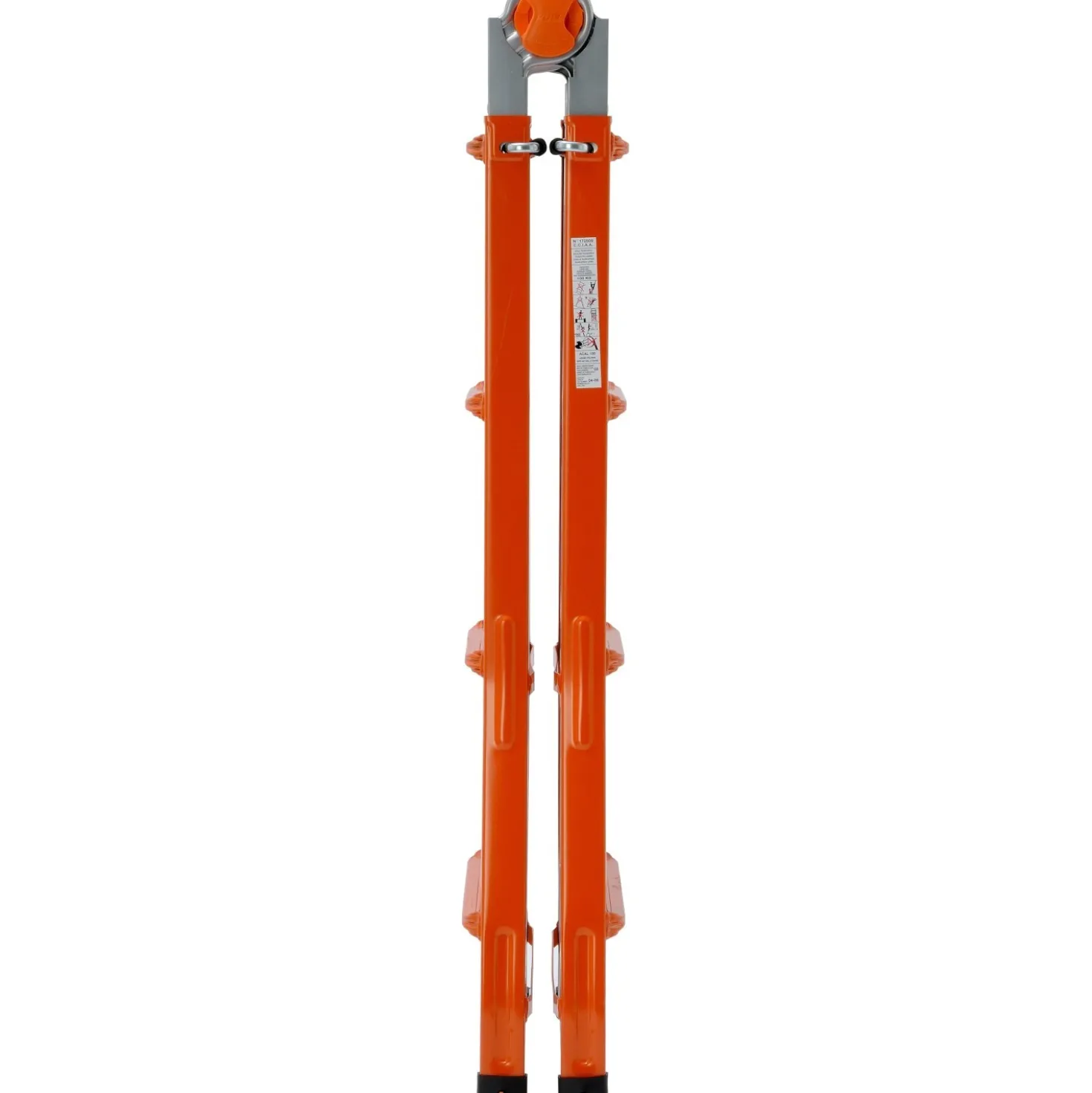 Scala telescopica in acciaio multifunzione Peppina FE 4+4 gradini P max 100 kg