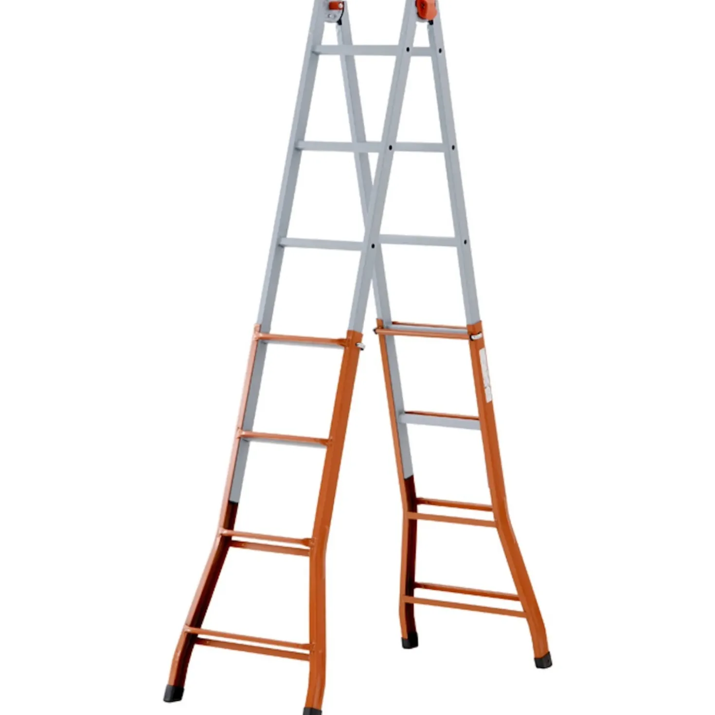 Scala telescopica in acciaio multifunzione Peppina FE 4+5 gradini P max 100 kg