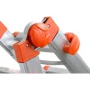 Scala telescopica in alluminio multif Peppina ALU EN131 4+4 gradini P max 150 kg