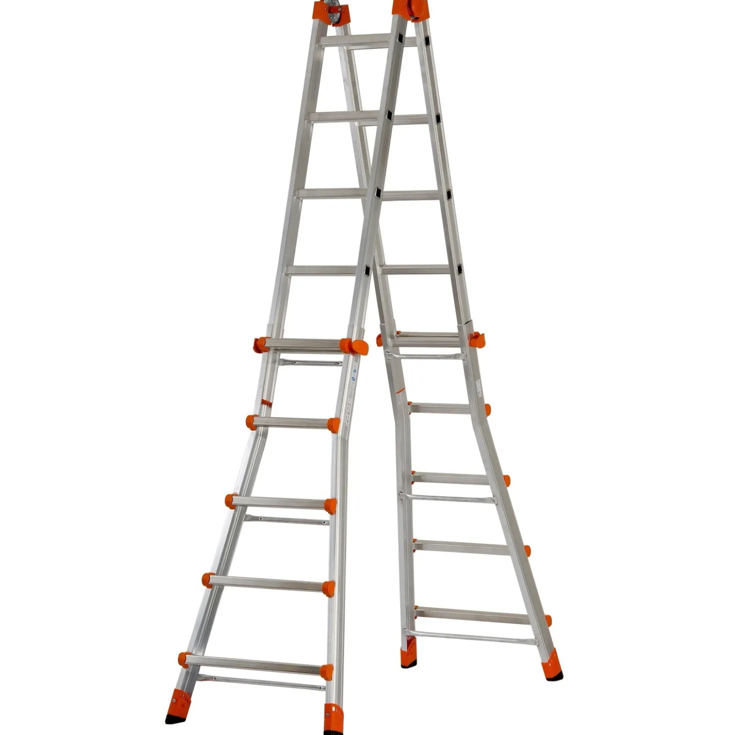 Scala telescopica in alluminio multif Peppina ALU EN131 5+5 gradini P max 150 kg