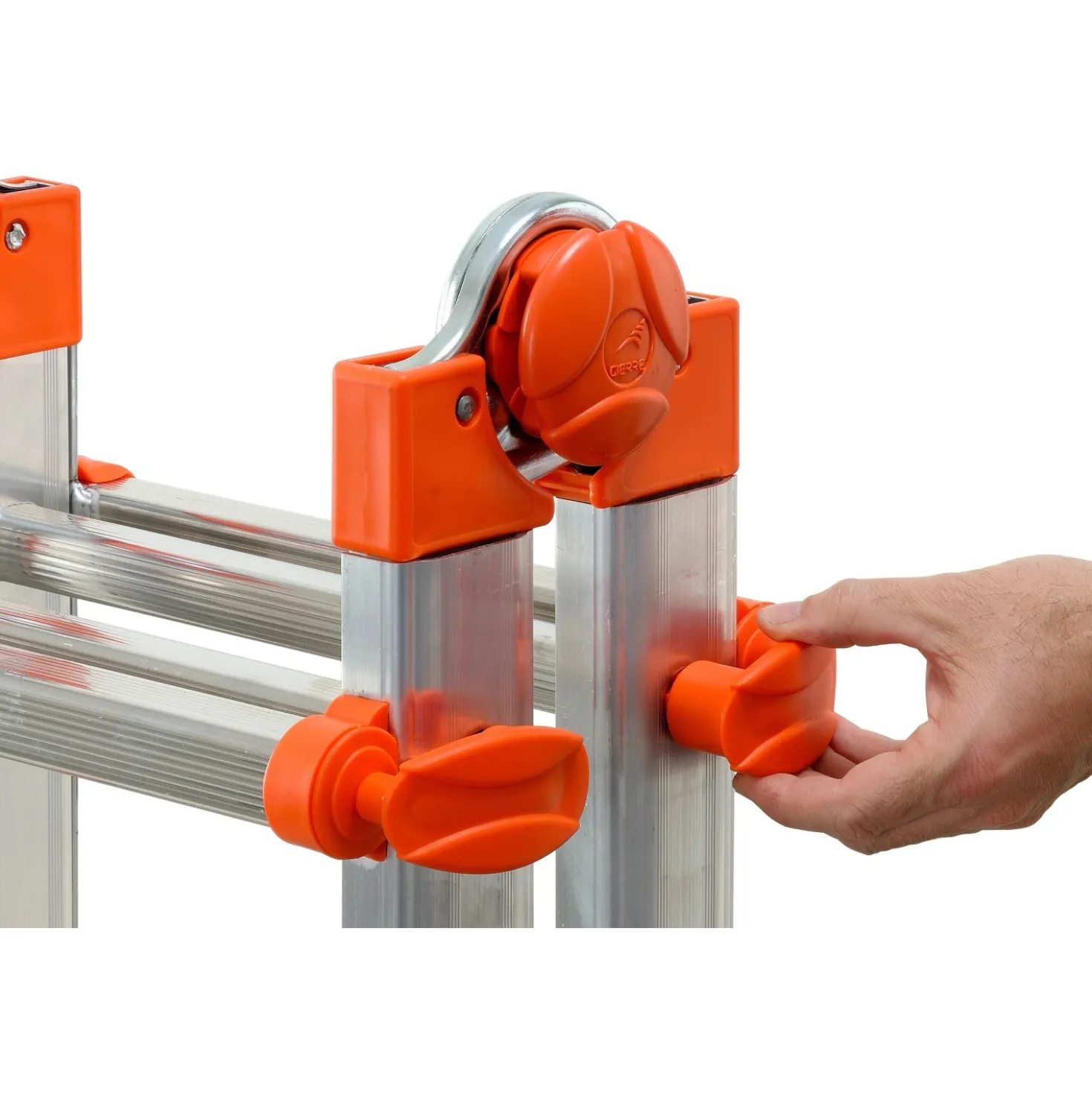 Scala telescopica in alluminio multif Peppina ALU EN131 5+5 gradini P max 150 kg