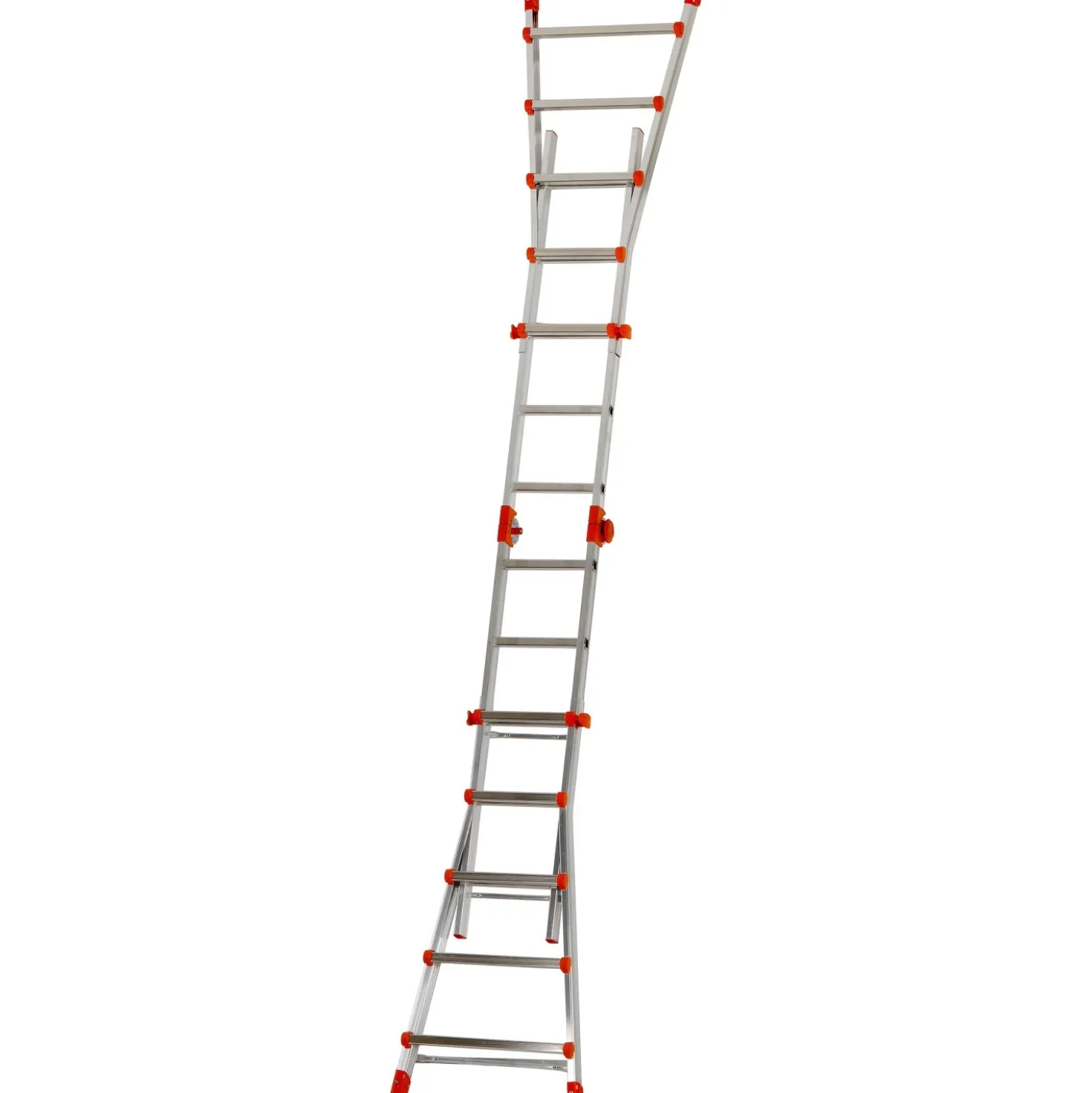 Scala telescopica in alluminio multif Peppina ALU EN131 5+5 gradini P max 150 kg