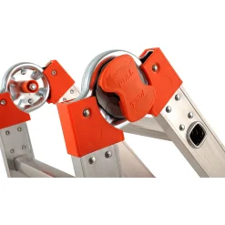 Scala telescopica in alluminio Peppina ALU 5+5 gradini P max 100 kg