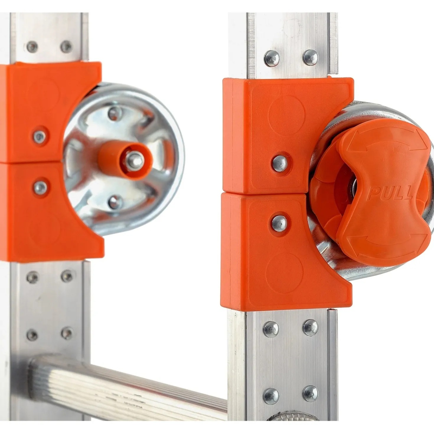 Scala telescopica in alluminio Peppina ALU 4+4 gradini P max 100 kg